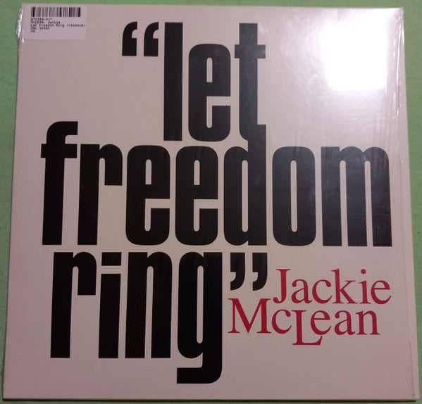 Jackie McLean : Let Freedom Ring (LP, M/Print, RE)