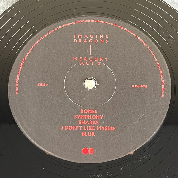 Imagine Dragons : Mercury - Act 2 (2xLP, Album)