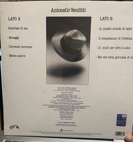 Antonello Venditti : In Questo Mondo Di Ladri (LP, Ltd, Whi)