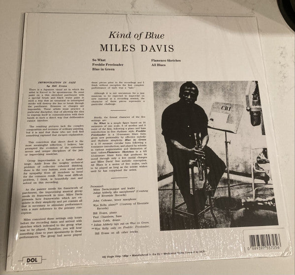 Miles Davis : Kind Of Blue (LP, Album, RE, RP, 180)