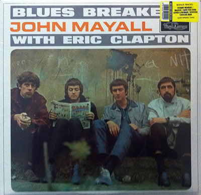 John Mayall With Eric Clapton : Blues Breakers (LP, Album, RE, 180)