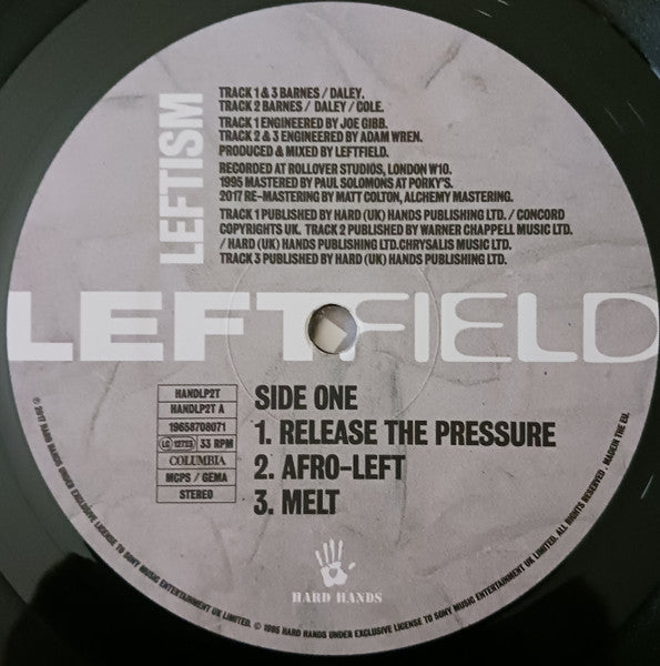 Leftfield : Leftism (2xLP, Album, RE, RM, Gat)