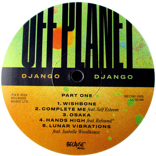 Django Django : Off Planet Parts 1-4 (2xLP, Album, Ltd, Whi)