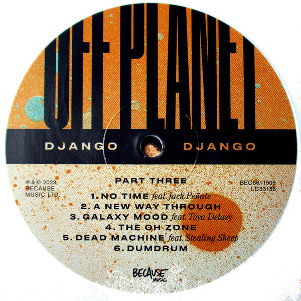 Django Django : Off Planet Parts 1-4 (2xLP, Album, Ltd, Whi)
