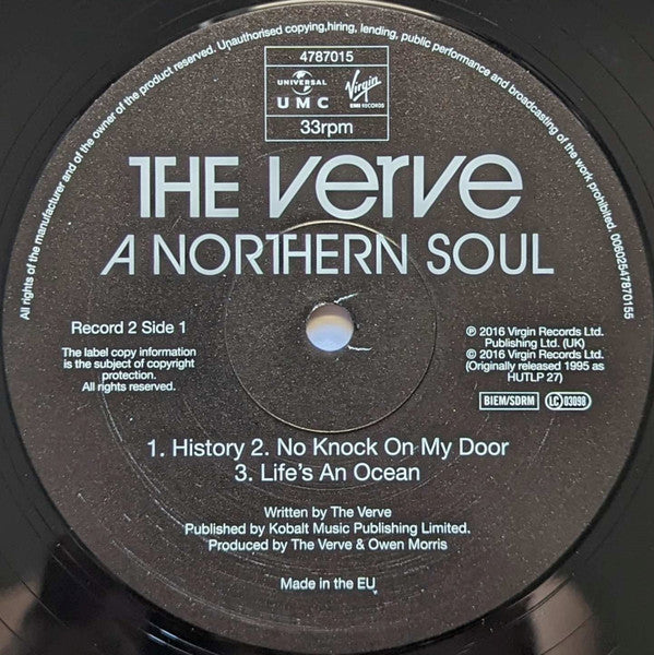 The Verve : A Northern Soul (2xLP, Album, RE, RM, 180)