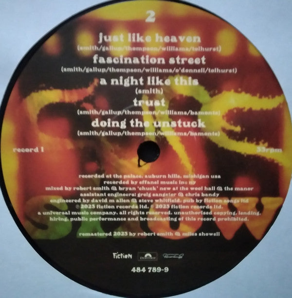The Cure : Show (2xLP, Album, RE, RM, 30t)