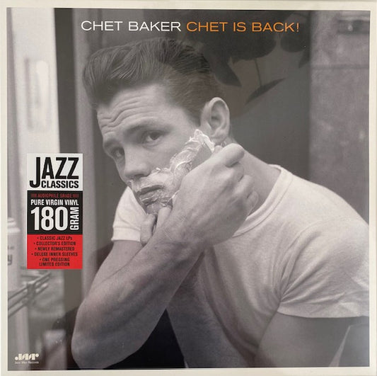 Chet Baker : Chet is Back! (LP, Album, RM)