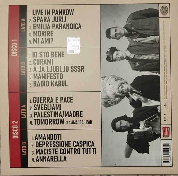 CCCP - Fedeli Alla Linea : Felicitazioni! CCCP Fedeli Alla Linea 1984-2024 (2xLP, Comp, 180)