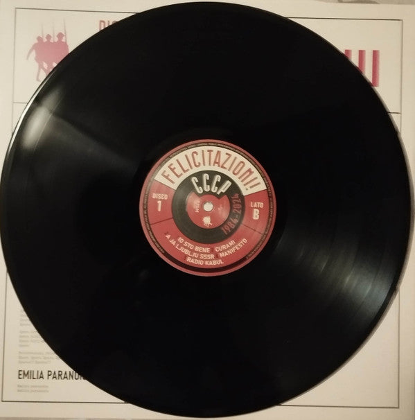 CCCP - Fedeli Alla Linea : Felicitazioni! CCCP Fedeli Alla Linea 1984-2024 (2xLP, Comp, 180)