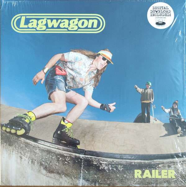 Lagwagon : Railer (LP, Album, Ltd, RE, RP, Red)