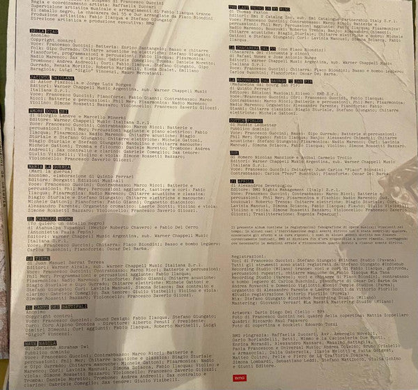 Francesco Guccini : Canzoni Da Osteria (LP, Album)