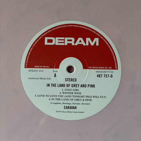 Caravan : In The Land Of Grey And Pink (2xLP, Album, RE, RM, Pin)