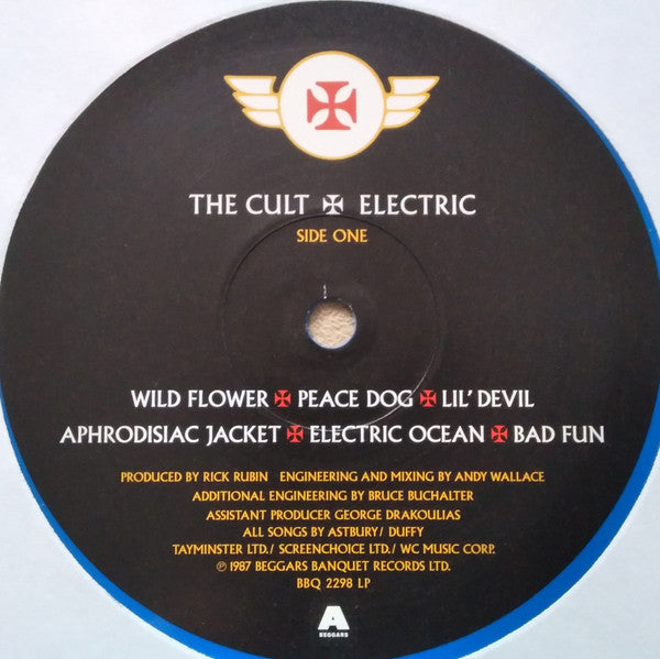 The Cult : Electric (LP, Album, Ltd, RE, Blu)