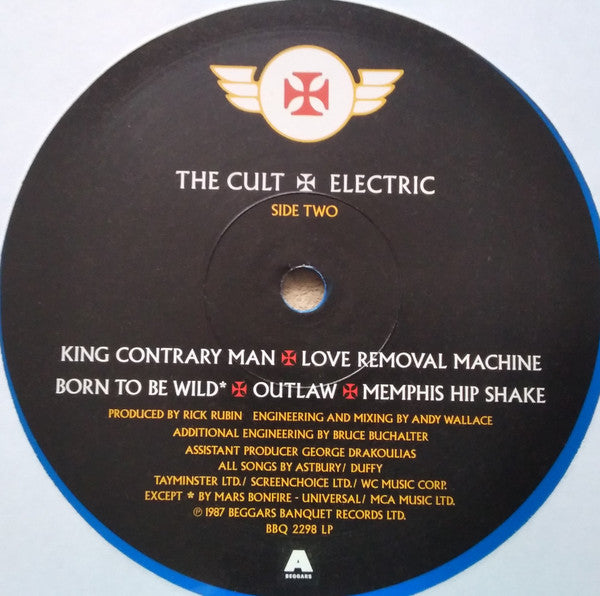 The Cult : Electric (LP, Album, Ltd, RE, Blu)