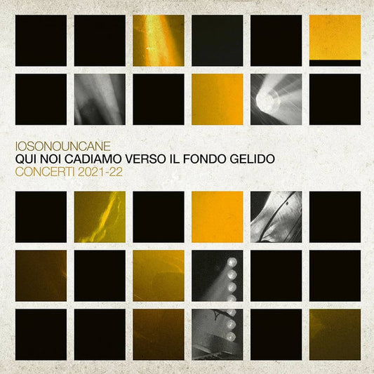 IOSONOUNCANE : Qui Noi Cadiamo Verso Il Fondo Gelido. Concerti 2021-22  (3xLP)