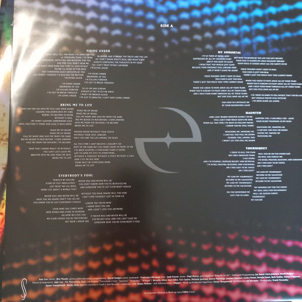 Evanescence : Fallen (LP, Album, RE, RM, 180 + LP, RM, 180 + Dlx, RM, Ga)