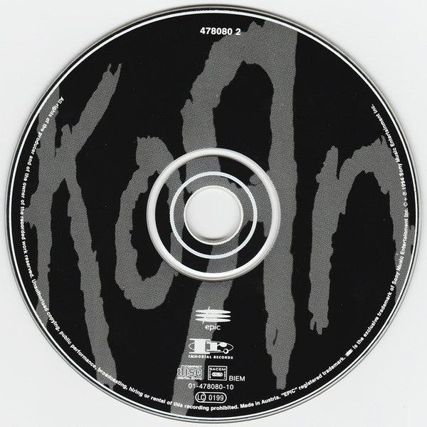 Korn : Korn (CD, Album, RE)
