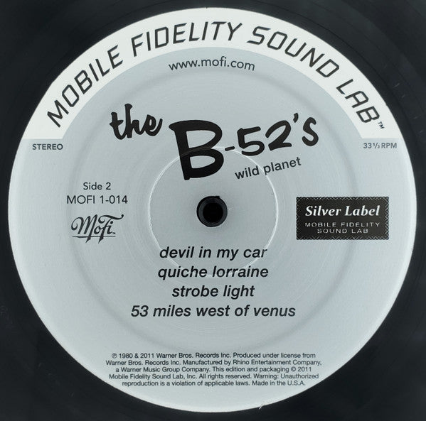 The B-52's : Wild Planet (LP, Album, Ltd, Num, RE, RM, S/Edition)