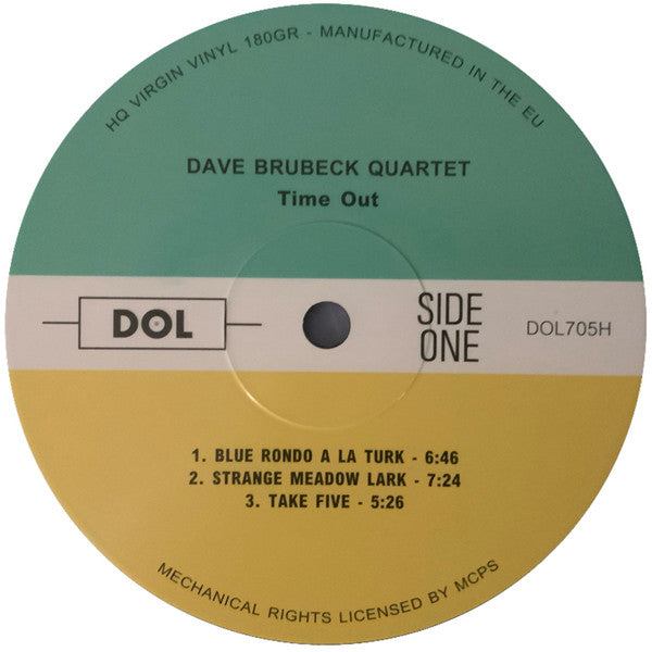 The Dave Brubeck Quartet : Time Out (LP, Album, RE)