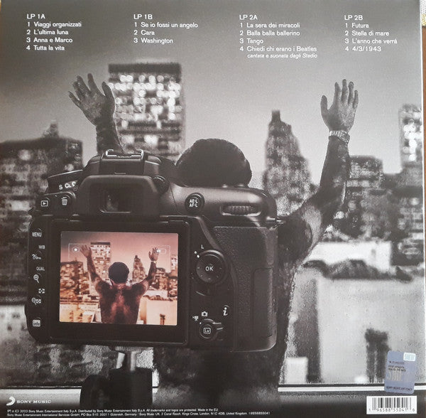 Lucio Dalla : Dallamericaruso Live At Village Gate , New York 23 Marzo 1986 (2xLP, Album, Ltd, Bla)