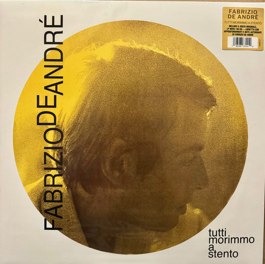 Fabrizio De André : Tutti Morimmo A Stento (LP, Album, RE, 180)
