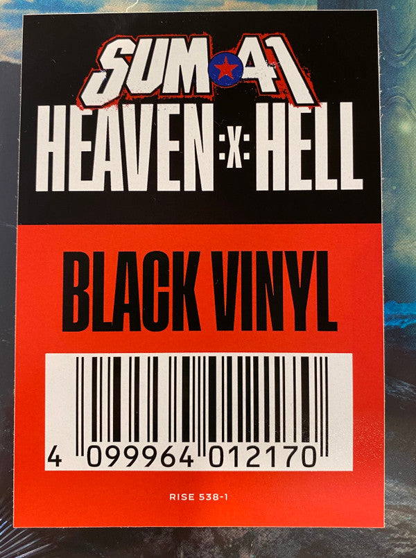 Sum 41 : Heaven :x: Hell (2xLP, Album)