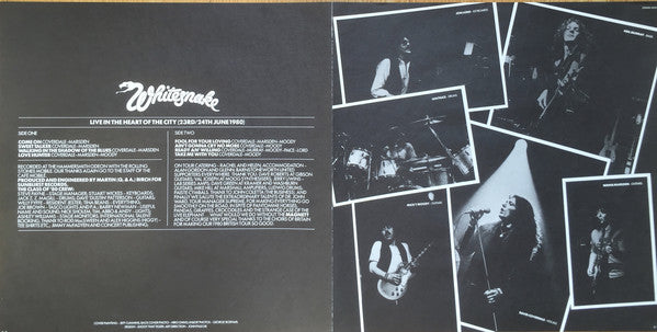Whitesnake : Live... In The Heart Of The City (LP, Album)