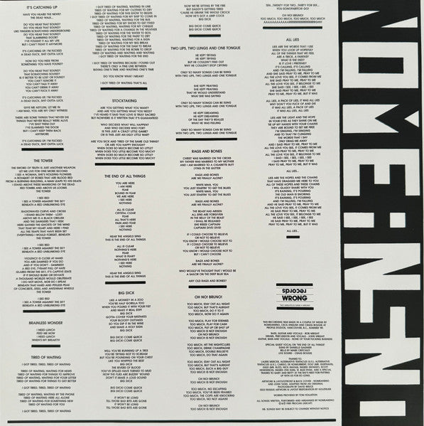 Nomeansno : Wrong (LP, Album, RP)