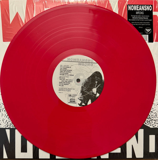 Nomeansno : Wrong (LP, Album, RE, Red)