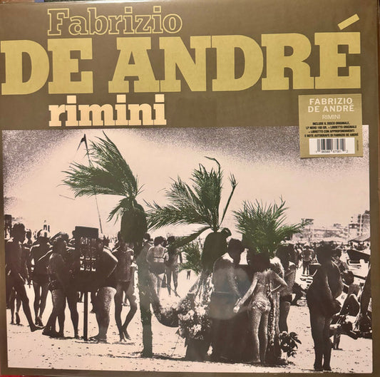 Fabrizio De André : Rimini (LP, Album, RE, RM, 180)