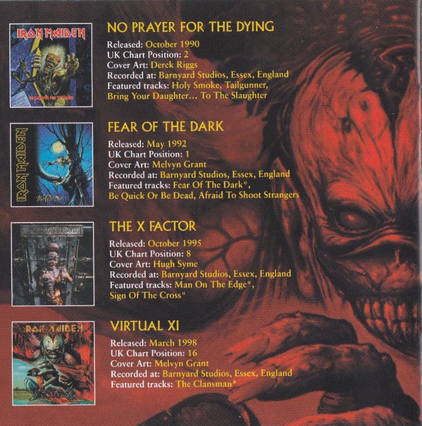 Iron Maiden : From Fear To Eternity: The Best Of 1990-2010 (2xCD, Comp)