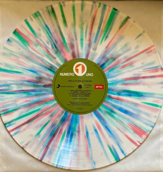 Ivan Graziani : Ballata Per 4 Stagioni (LP, Ltd, Num, RE, S/Edition, Whi)