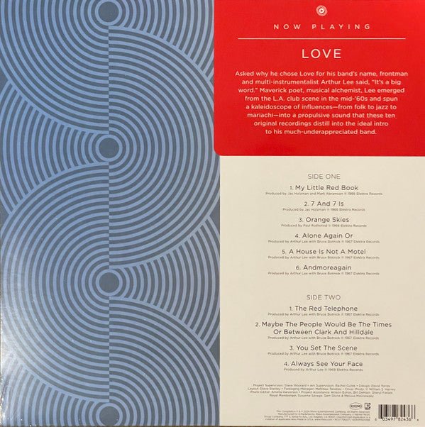 Love : Now Playing (LP, Comp, Red)