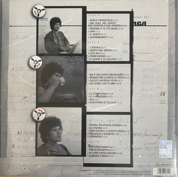 Lucio Battisti : Masters Vol.2 (3xLP, Comp, Ltd, Vin)
