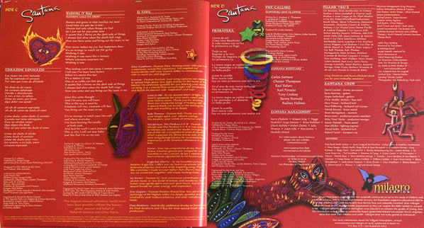 Santana : Supernatural (2xLP, Album, RE, Gat)