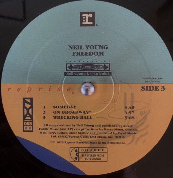 Neil Young : Freedom (2xLP, Album, RE)