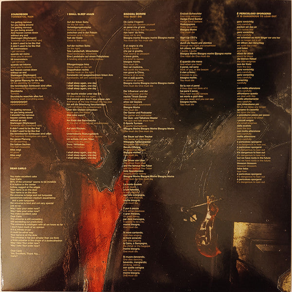 Teho Teardo & Blixa Bargeld : Christian & Mauro (LP, Album, Ltd, Rec)