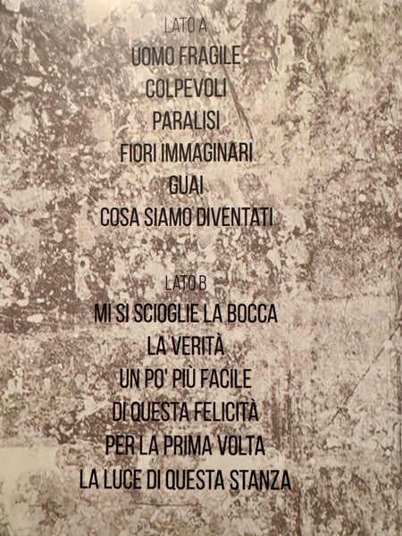 Diodato : Cosa Siamo Diventati (LP, Album, RE)