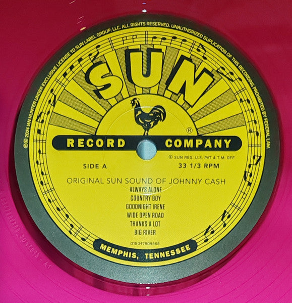 Johnny Cash : Original Sun Sound Of Johnny Cash (LP, Album, RE, RM, Tra)