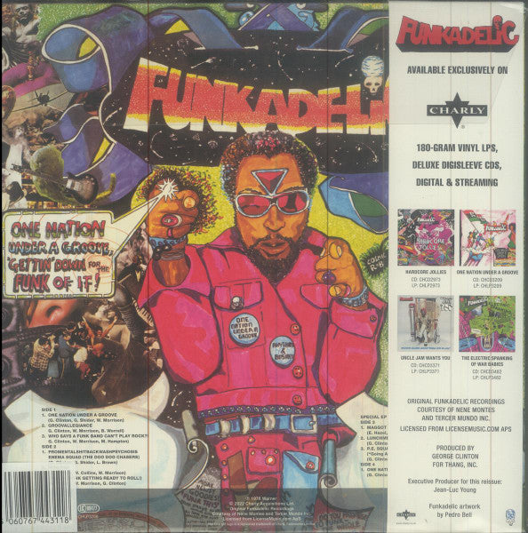 Funkadelic : One Nation Under A Groove (2xLP, Album, Dlx, RE, RM)