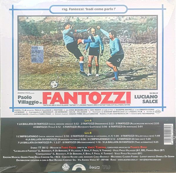 Fabio Frizzi : Fantozzi (LP, Ltd, Cry)