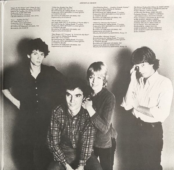 Talking Heads : Talking Heads: 77 (LP, Album, RE, RM + LP, Comp + Ltd, Gat)