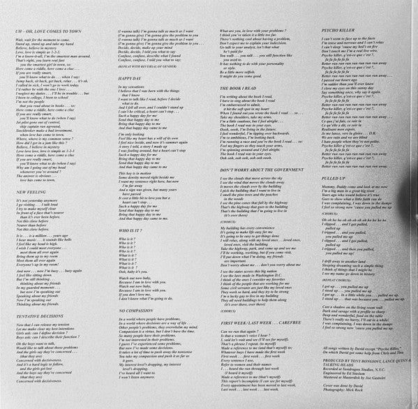 Talking Heads : Talking Heads: 77 (LP, Album, RE, RM + LP, Comp + Ltd, Gre)