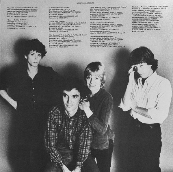 Talking Heads : Talking Heads: 77 (LP, Album, RE, RM + LP, Comp + Ltd, Gre)