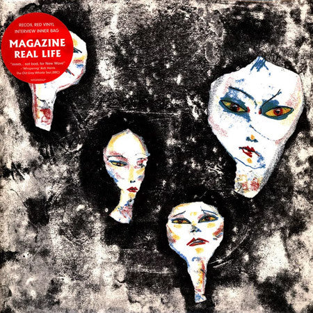 Magazine : Real Life (LP, Album, RE, RP, Red)
