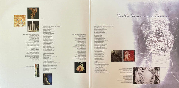 Dead Can Dance : Into The Labyrinth (2xLP, Album, RE, RM, Gat)