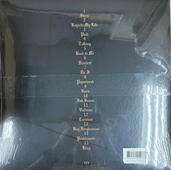 ¥$, Kanye West, Ty$ : Vultures 1 (2xLP, Album, Ltd, Bro)