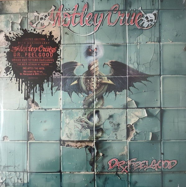 Mötley Crüe : Dr. Feelgood (LP, Album, Ltd, RE, Gho)