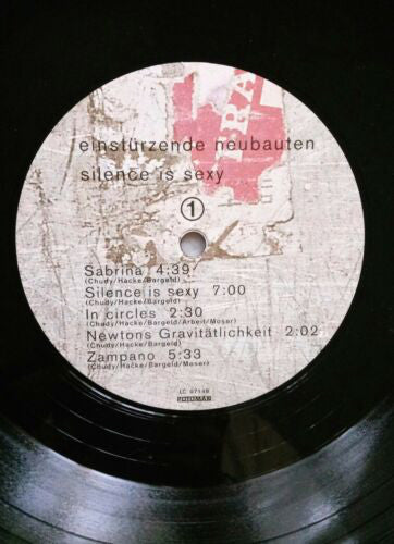 Einstürzende Neubauten : Silence Is Sexy (2xLP, Album, Ltd, RE)