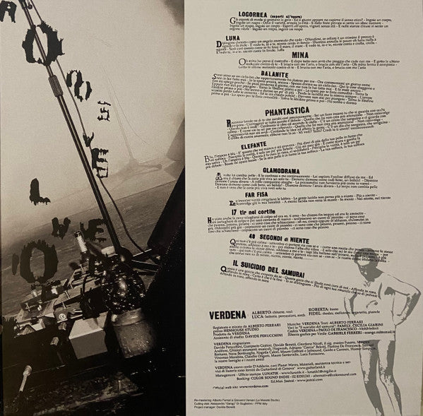 Verdena : Il Suicidio Dei Samurai (2xLP, Album, RE, RM, 20t)